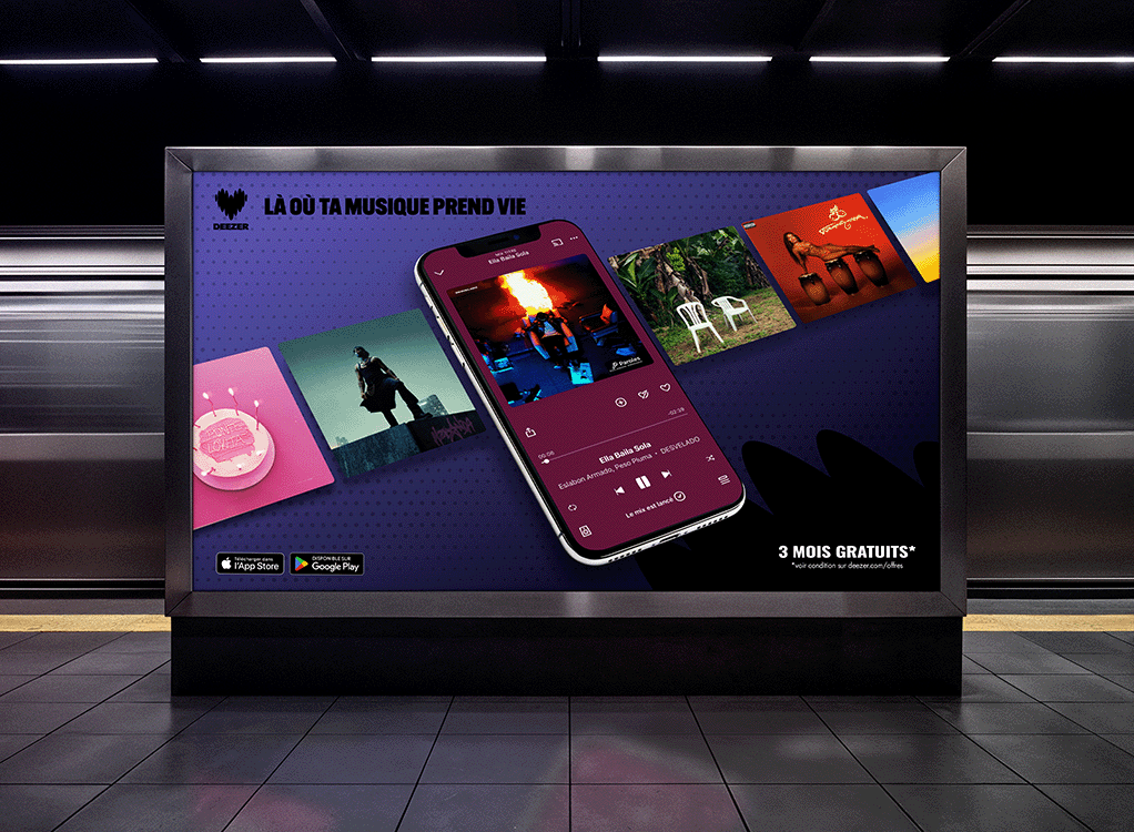 mockup Deezer.